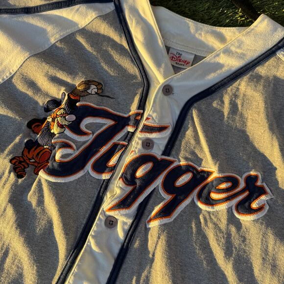 90s The Disney Store Tigger Baseball Jersey - Picture 2 of 7
